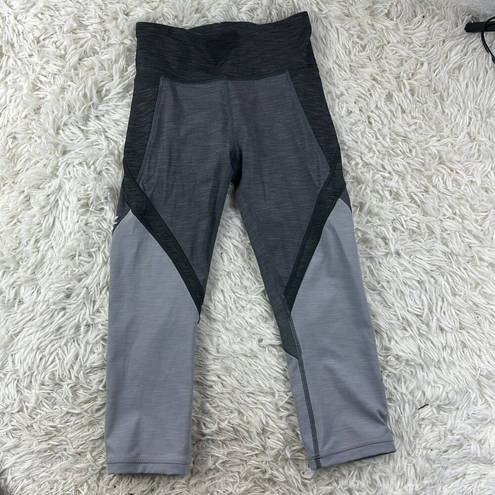 Lululemon Early Extension HR Crop *21" Heathered Black